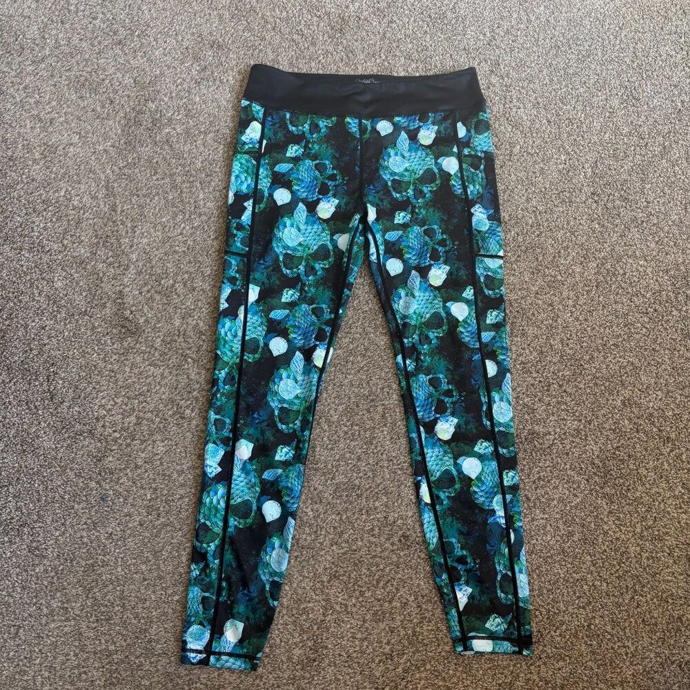 Constantly Varied Gear Skull Legging Blue Black Womens Xlarge - Picture 2 of 4